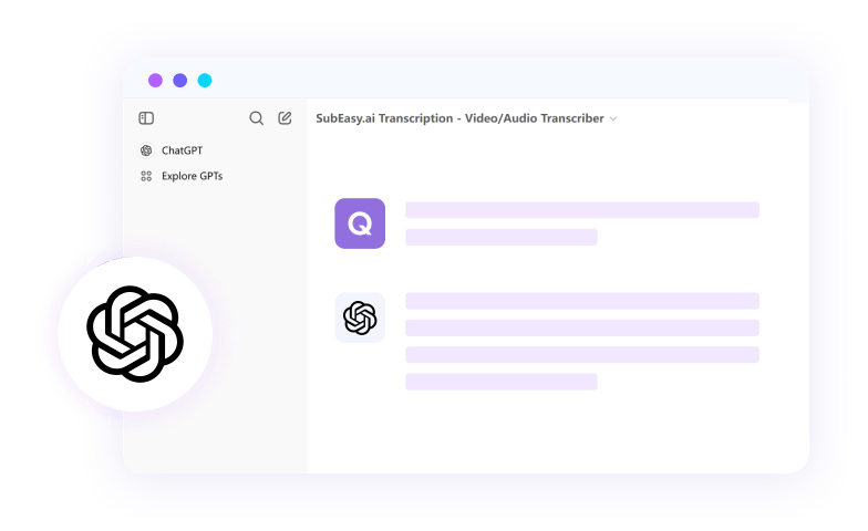 Ask anything about the transcript on ChatGPT